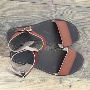 Brown Strappy Sandals